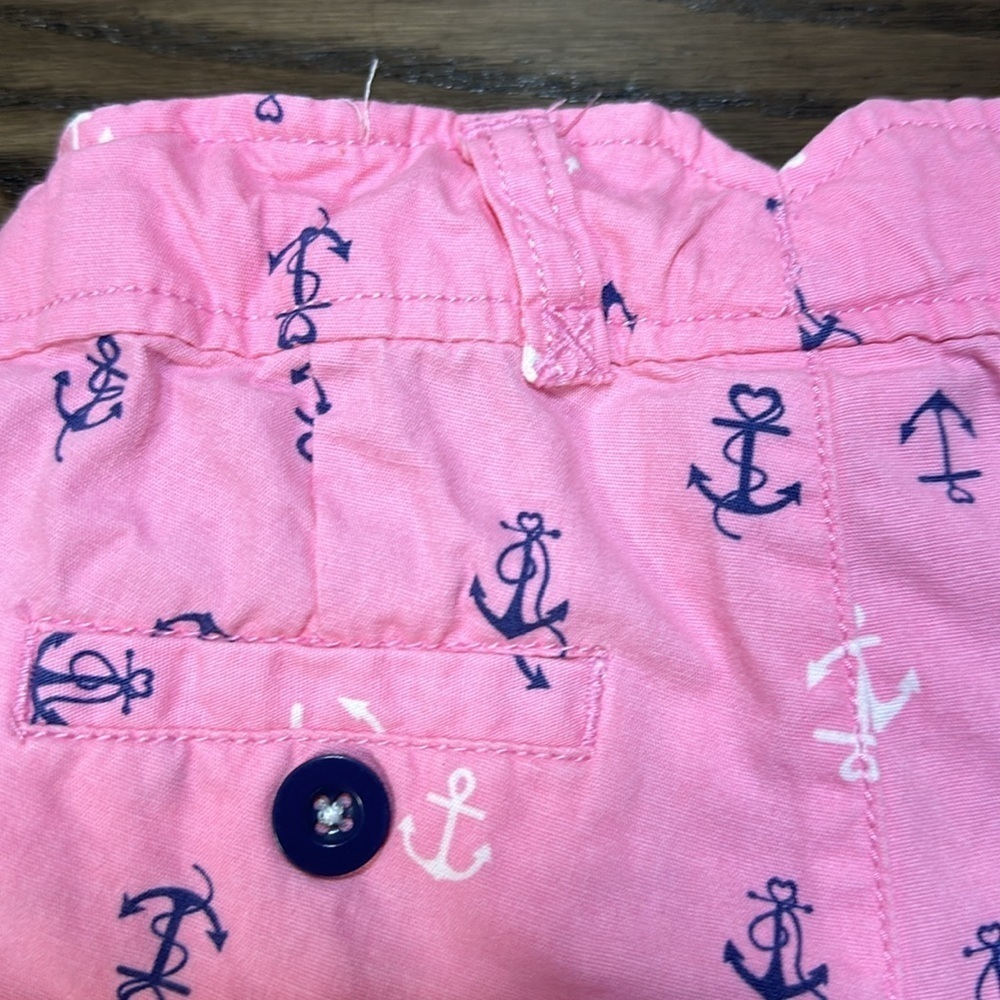 Toddler Girls Nautical Shorts - 3T - Picture 3 of 3